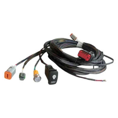 Complete AgOpenGPS wire harness with Deutsch connectors for the Keya direct drive motor