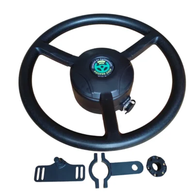 Keya direct drive steering wheel motor with mounting brackets and clamps